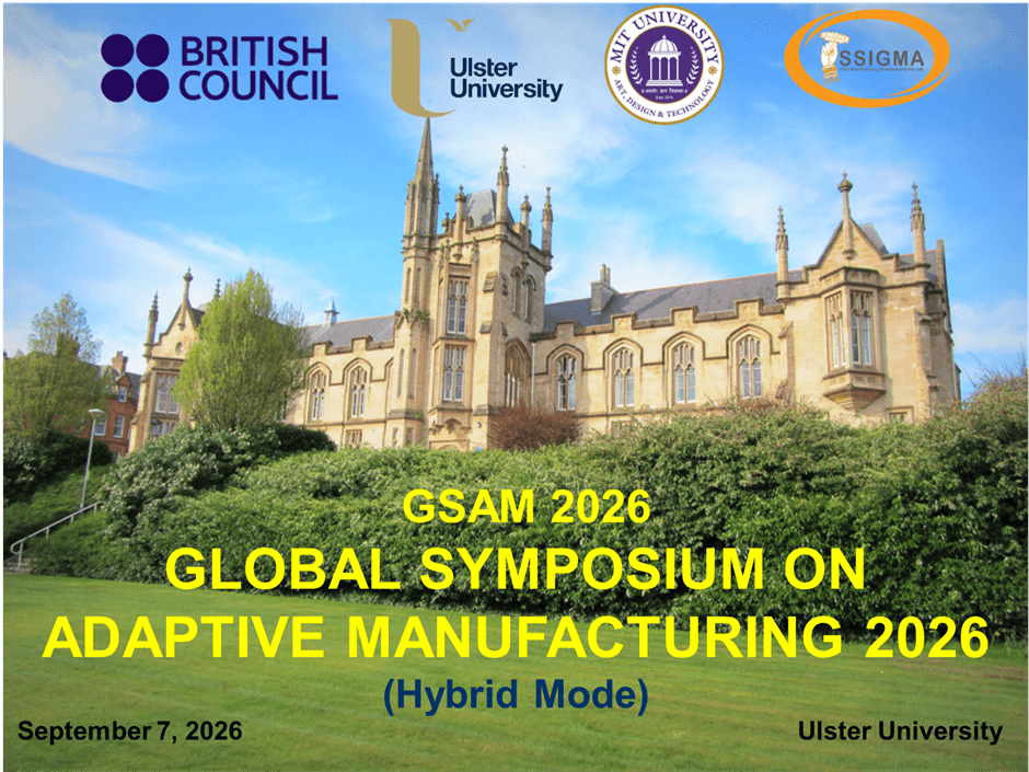 GSAM 2026 — Global Symposium on Adaptive Manufacturing Poster